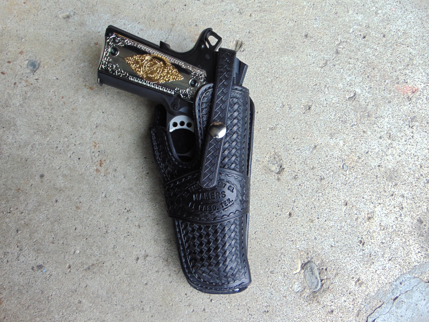 black el paso holster