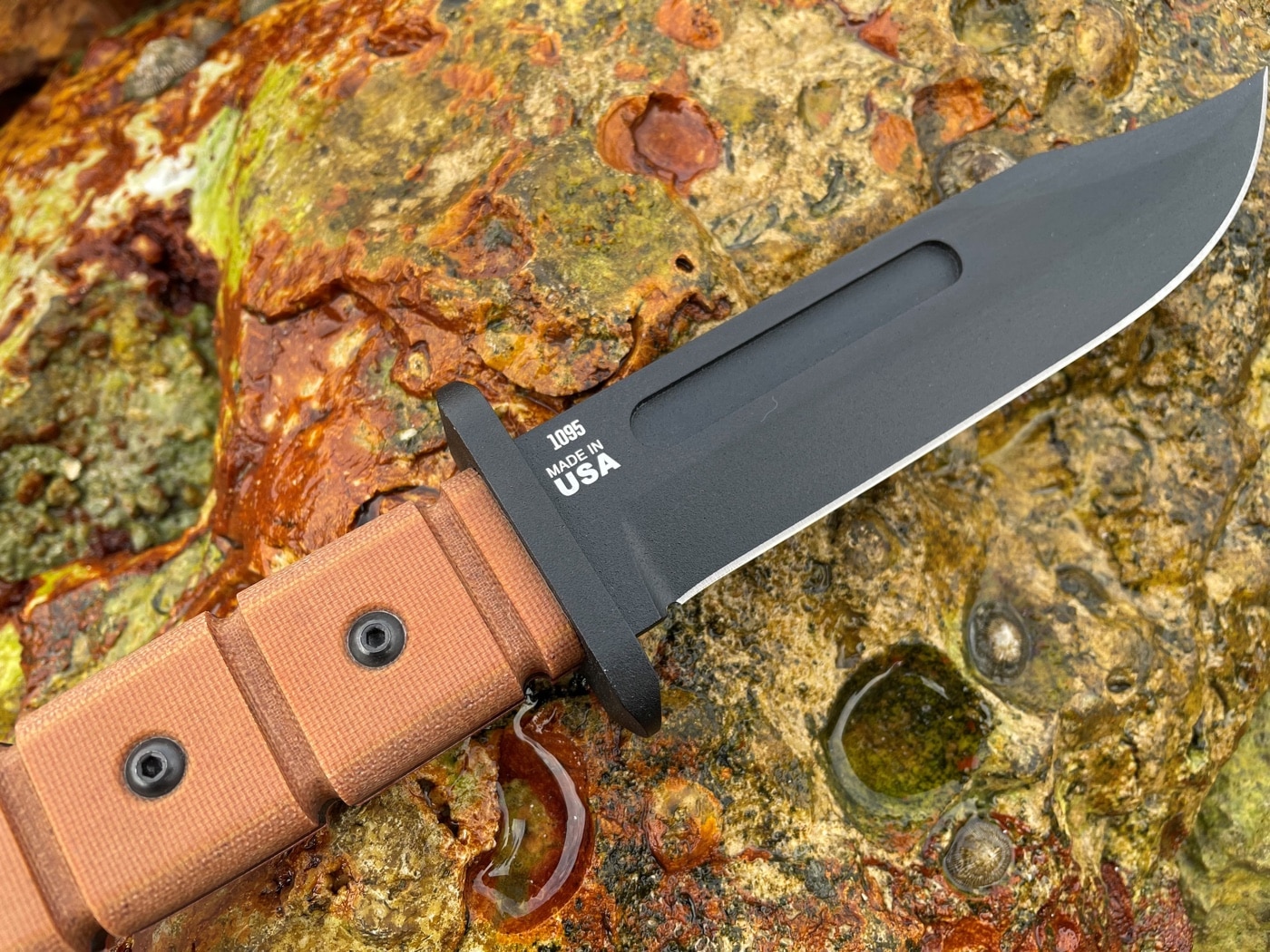 blood groove in springfield field knife