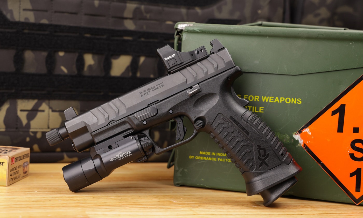 bushnell rxs-250 munted on springfield armory xd-m elite tactical osp 9mm