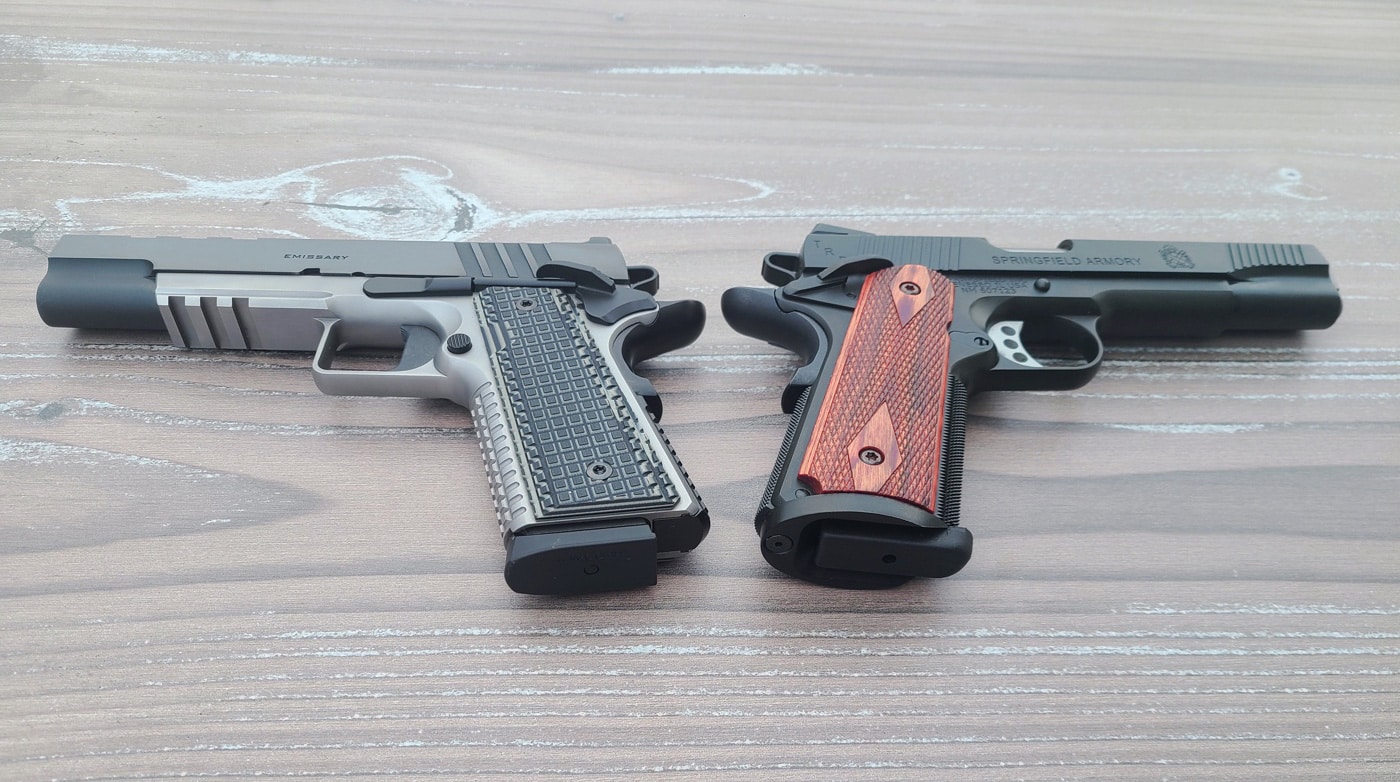 comparing the 1911 pistols