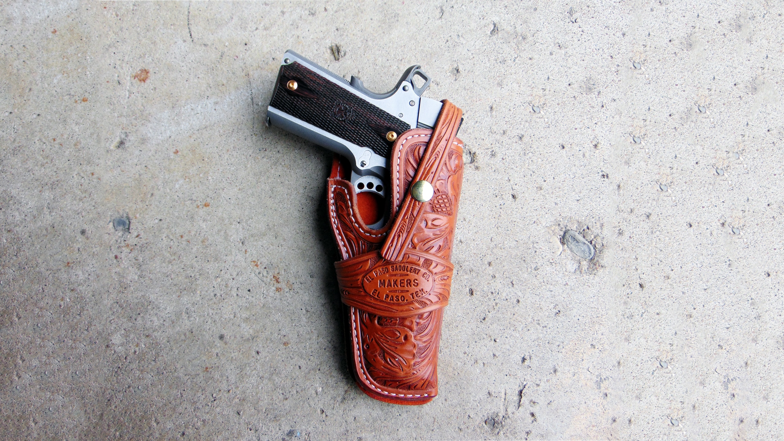 Western style 1911 holsters hotsell