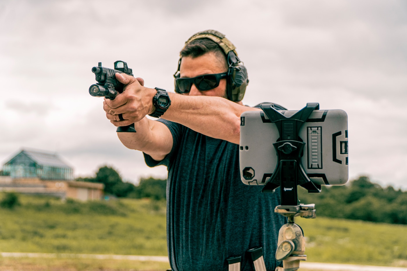 evaluating the rangetech shot timer on the range