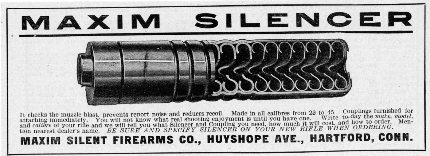 internal baffles of a maxim silencer