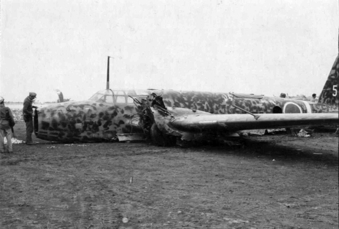 ki-21 bomber transformed to a transport