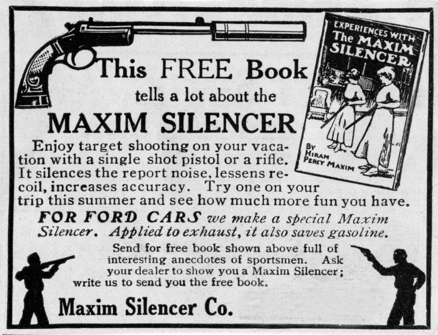 maxim silencer advertisement