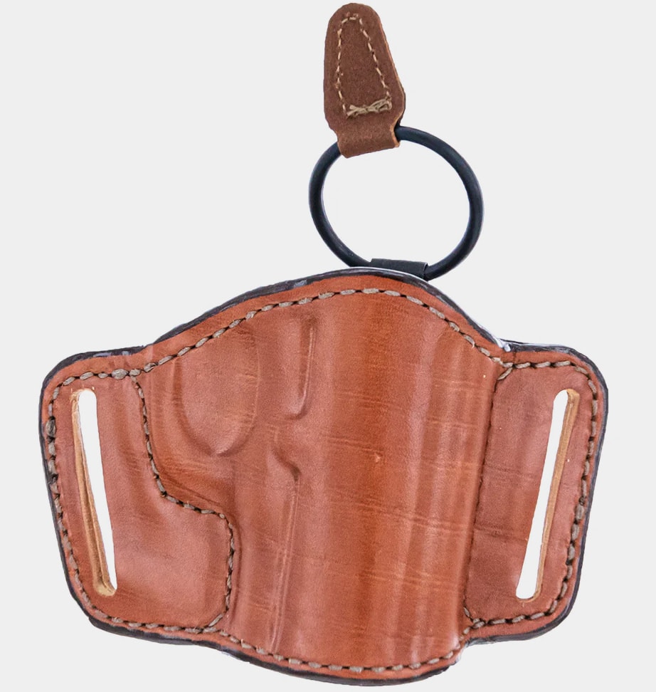 Bianchi Leather Minimalist Belt Slide Holster w/ Slots