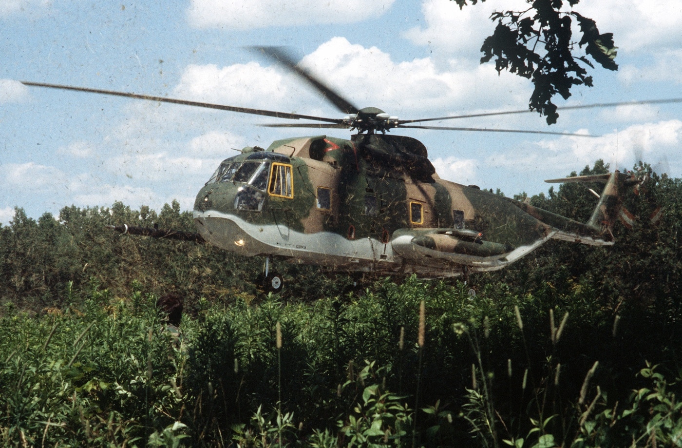 search and rescue helicopter