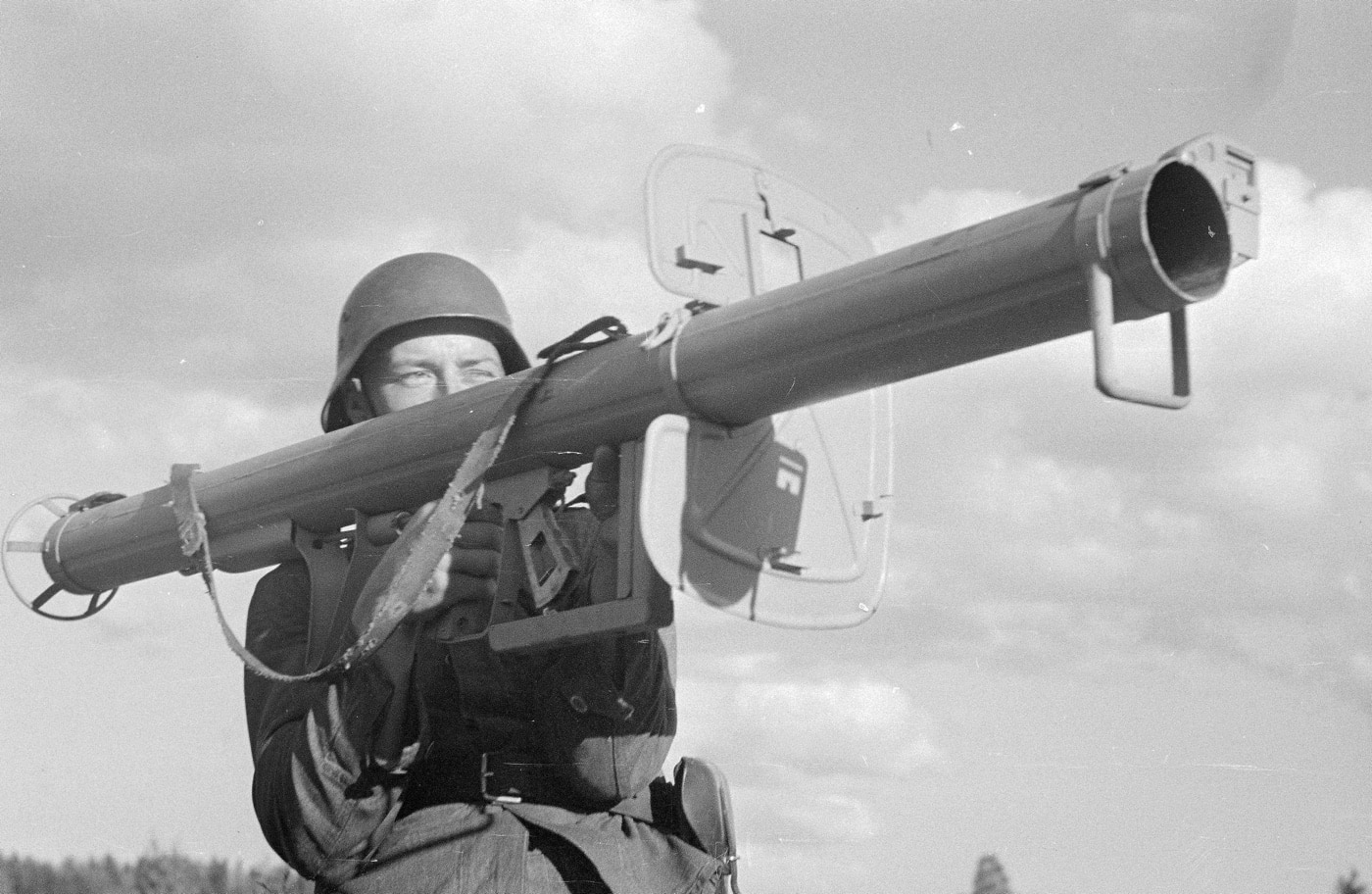 shooting a panzerschreck