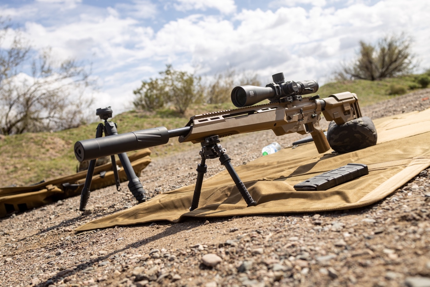 silencer central banish 30 on springfield armory saint edge atc