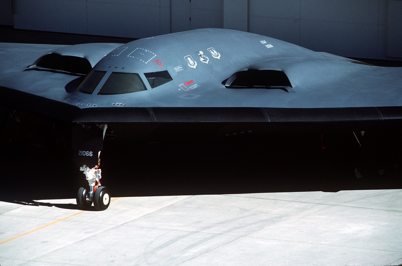 b-2 introduced to the world in 1988