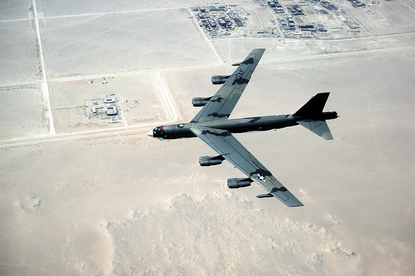 b-52 flying over egypt