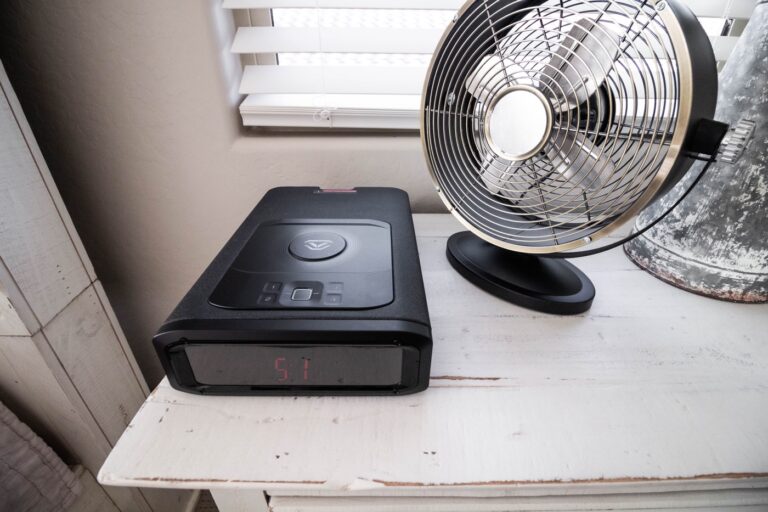 Vaultek Smart Station DS2i Review Bedside Clock Gun Safe? The Armory