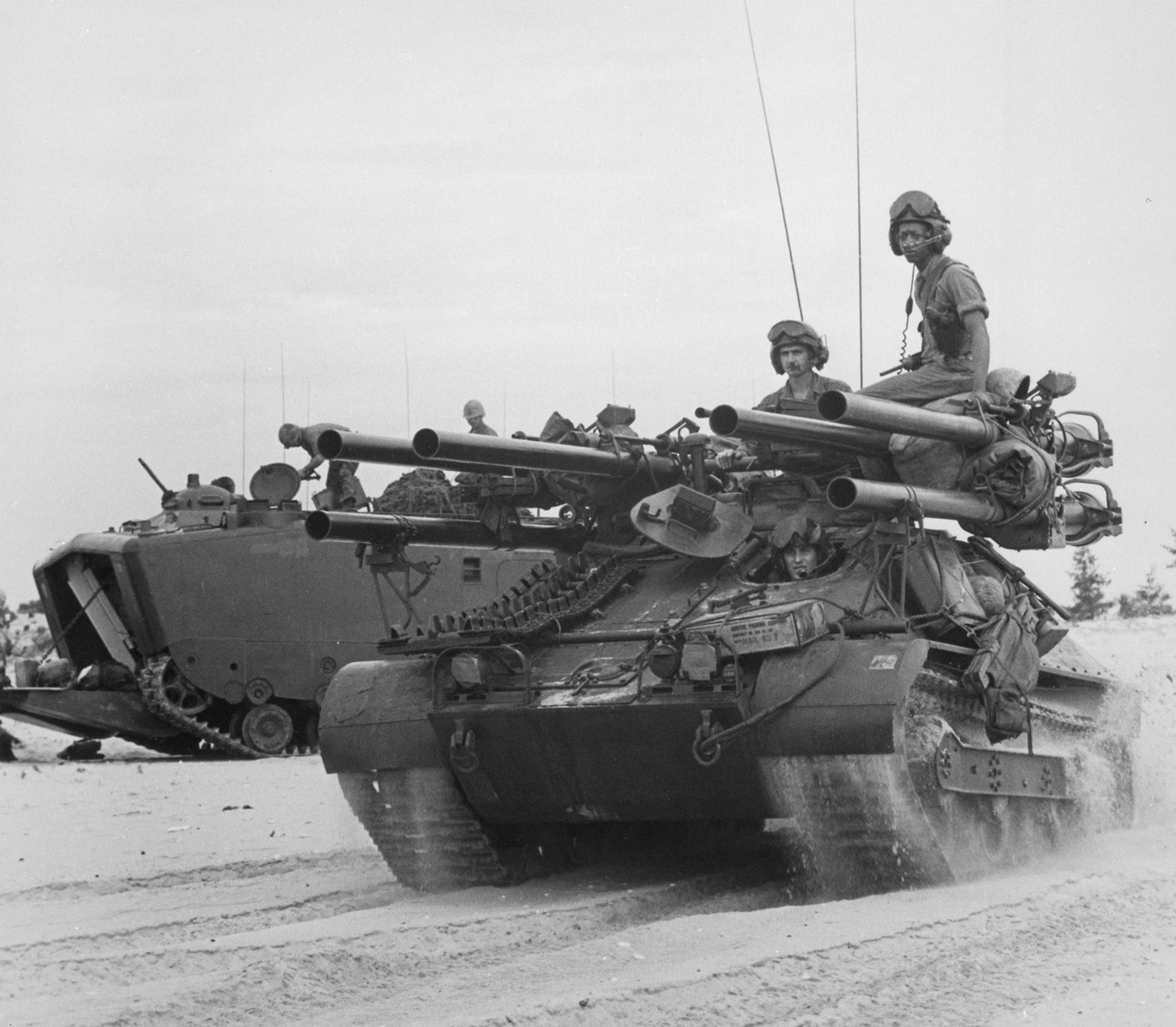 m50 ontos at chu lai beach