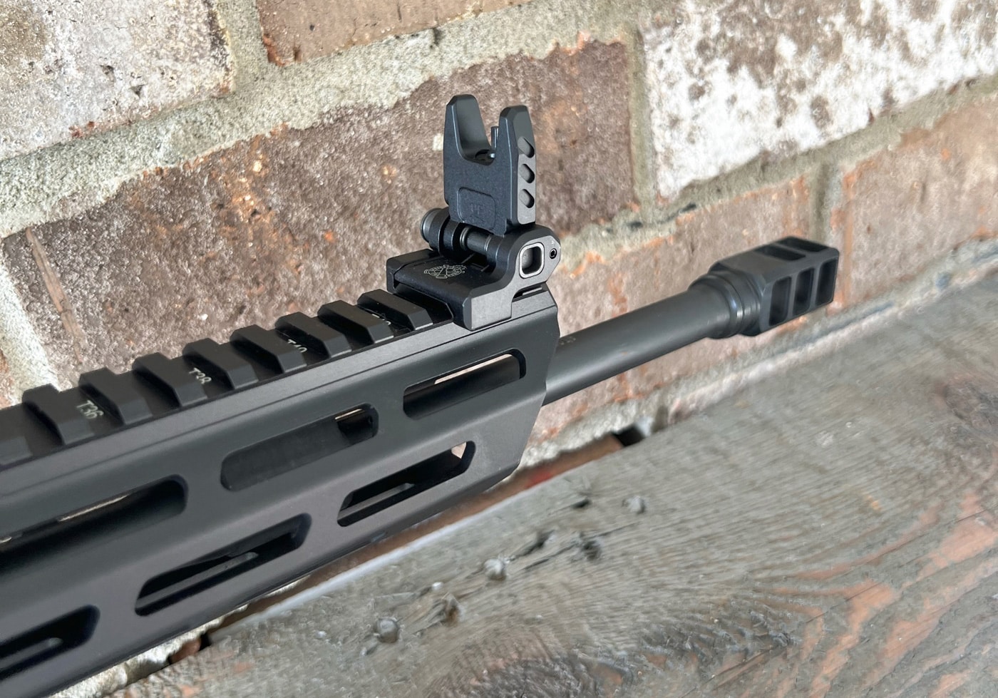 metal sights on ar-15