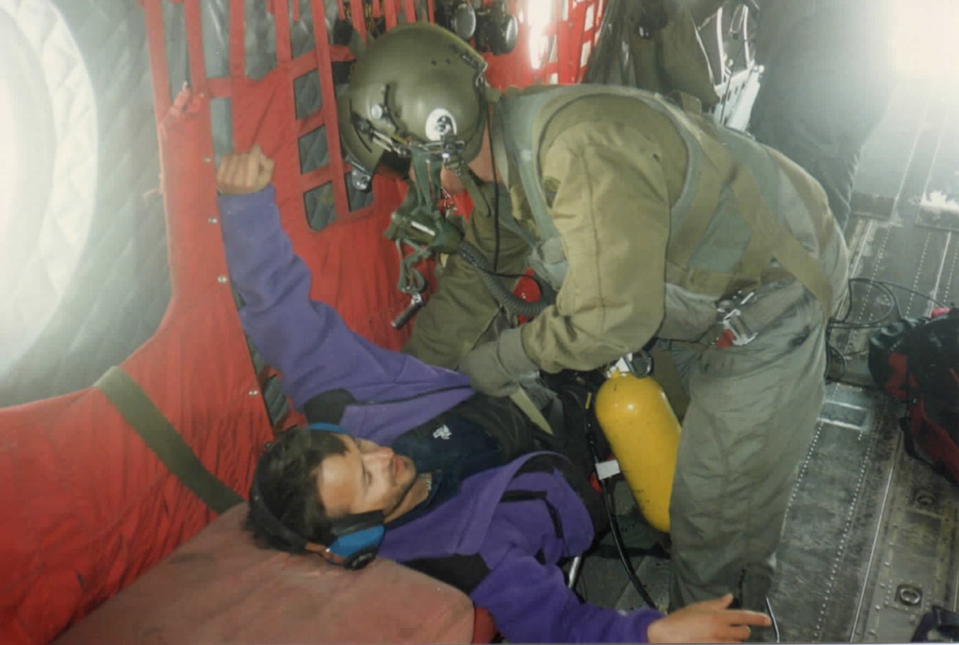 rescue of mountain climbers on denali by army hart