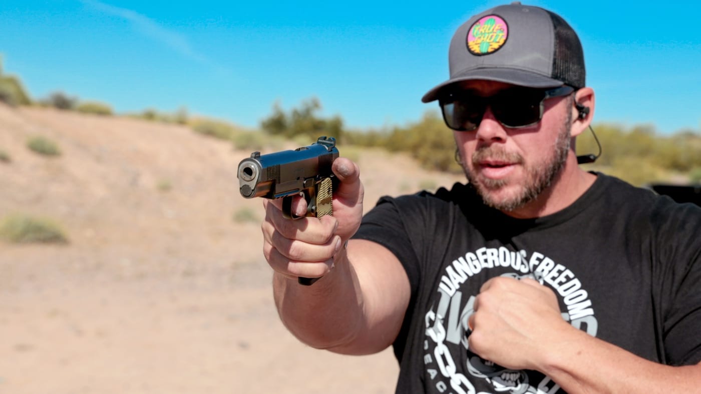 shooting the springfield armory 1911 9mm operator