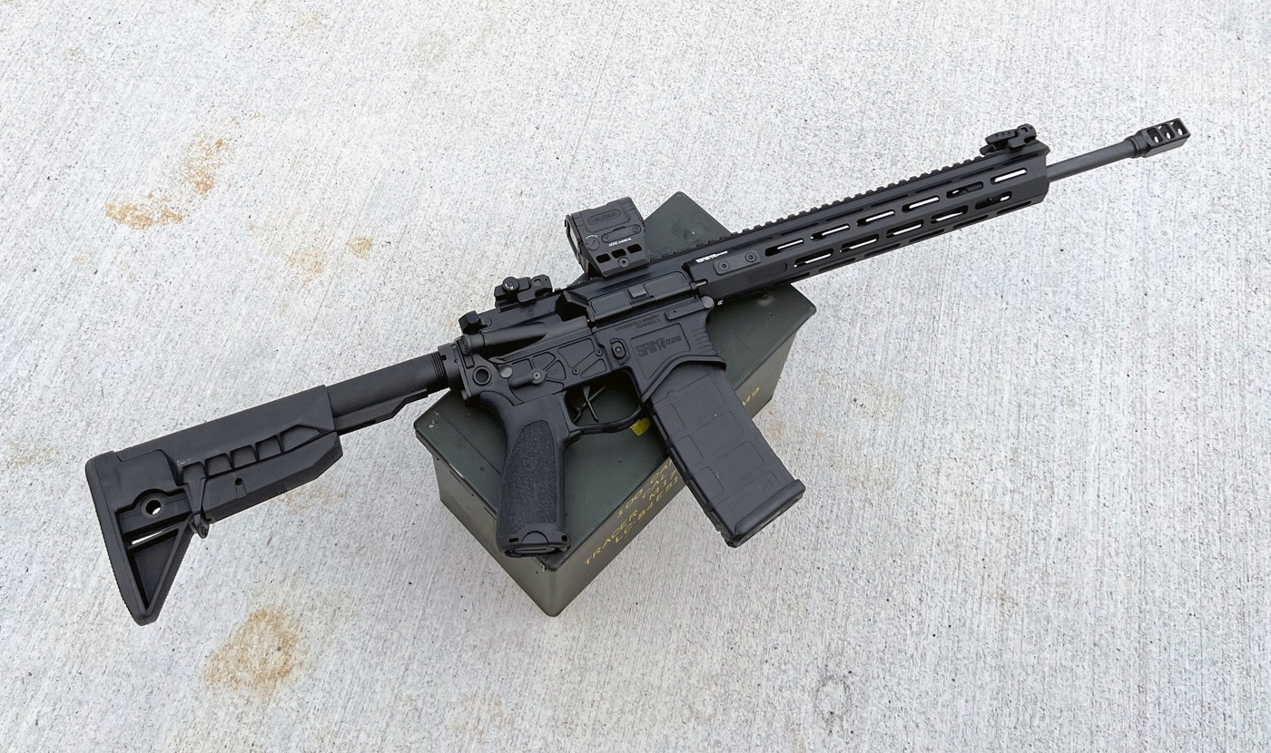 stock ar-15 rifle