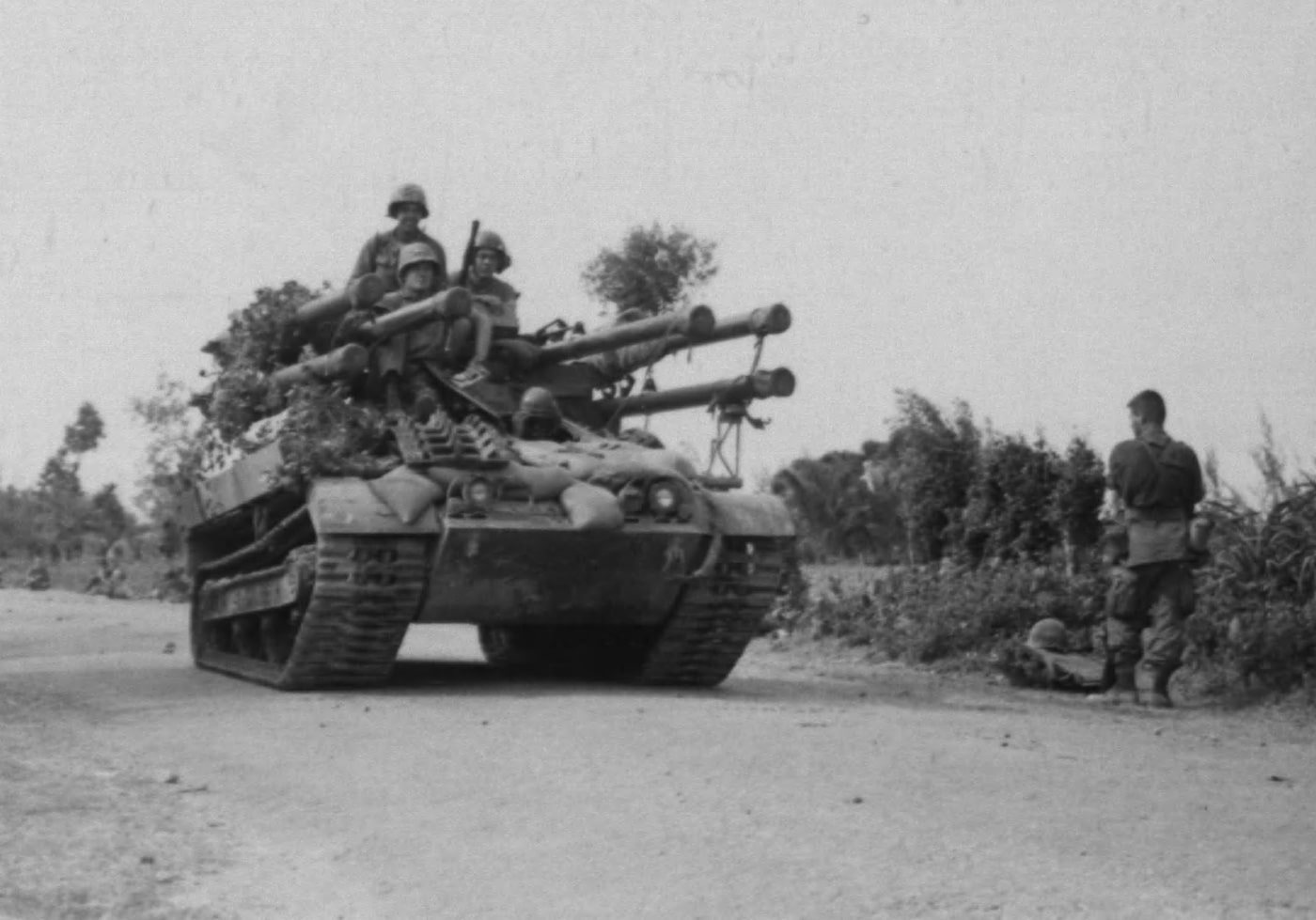 us marines with m50 ontos during operation iowa