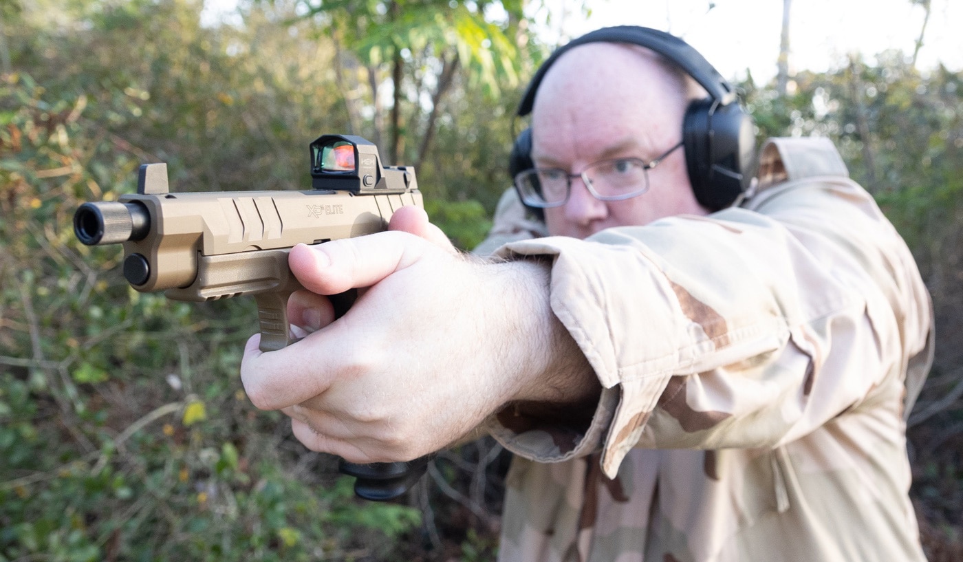 range testing the xd-m elite