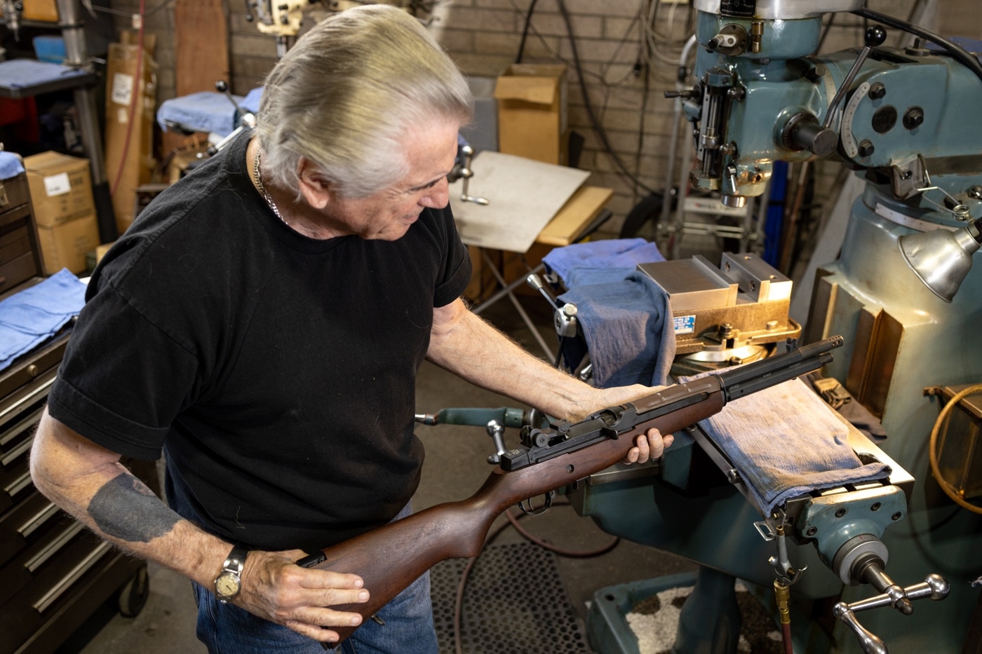 ron smith with springfield m1a