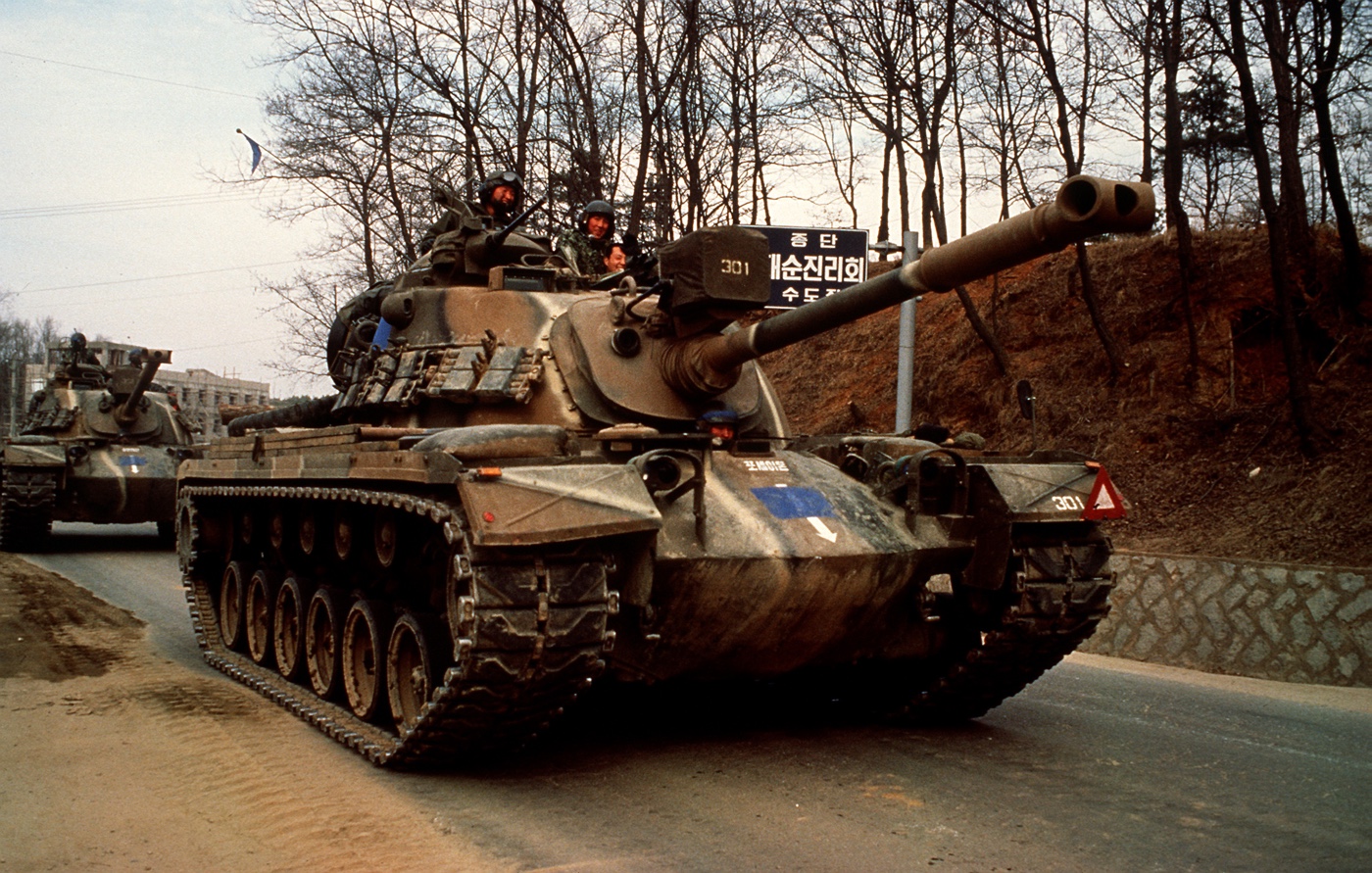 south korean m48 tank