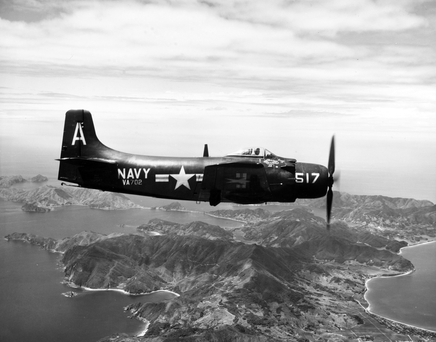 us navy skyraider