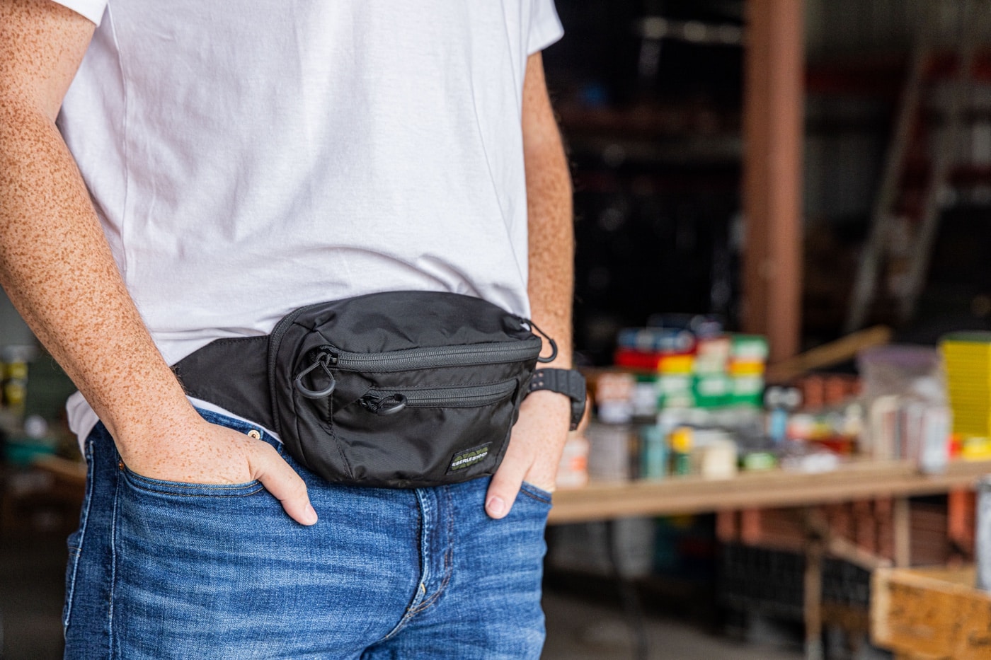 wearing a ccw fanny pack