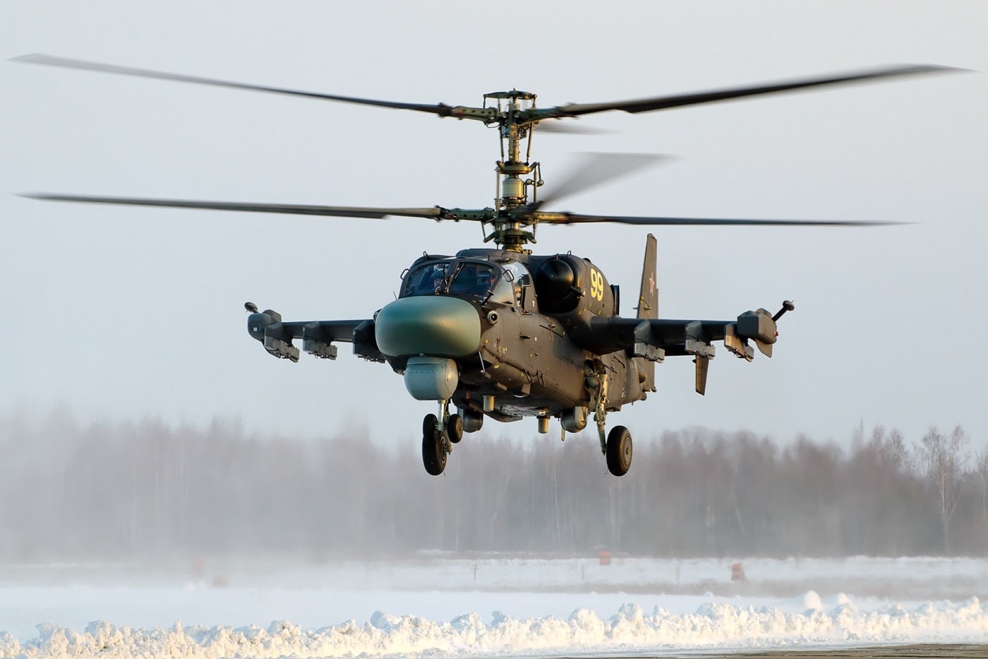 Ka-52 at Torzhok Air Base