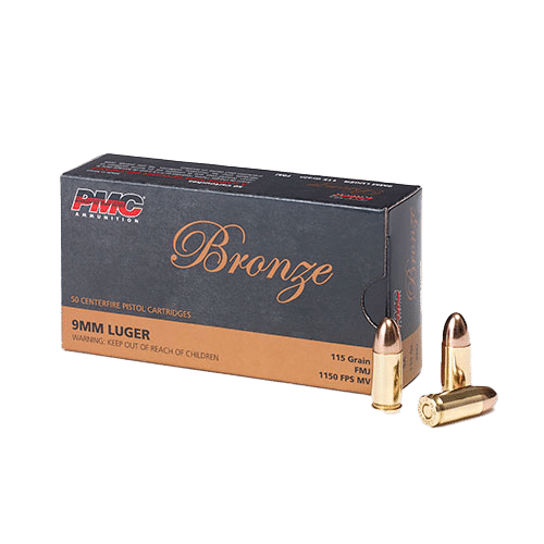PMC Bronze 9mm 115 gr. FMJ