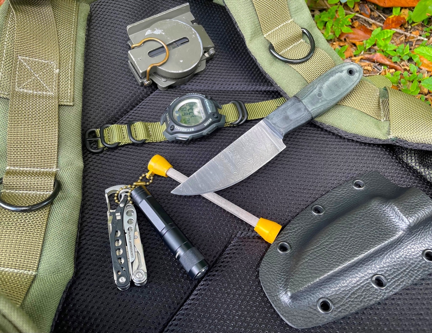 Sharpening your knife in the field? While camping or hiking?