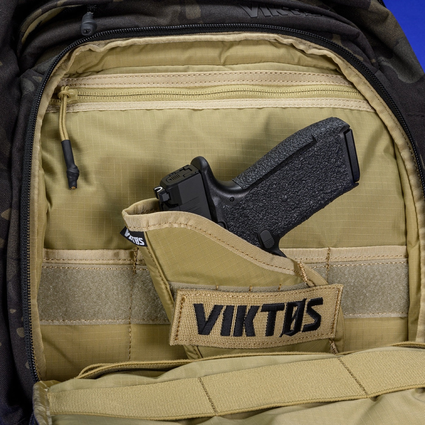 handgun holster in viktos perimeter backpack