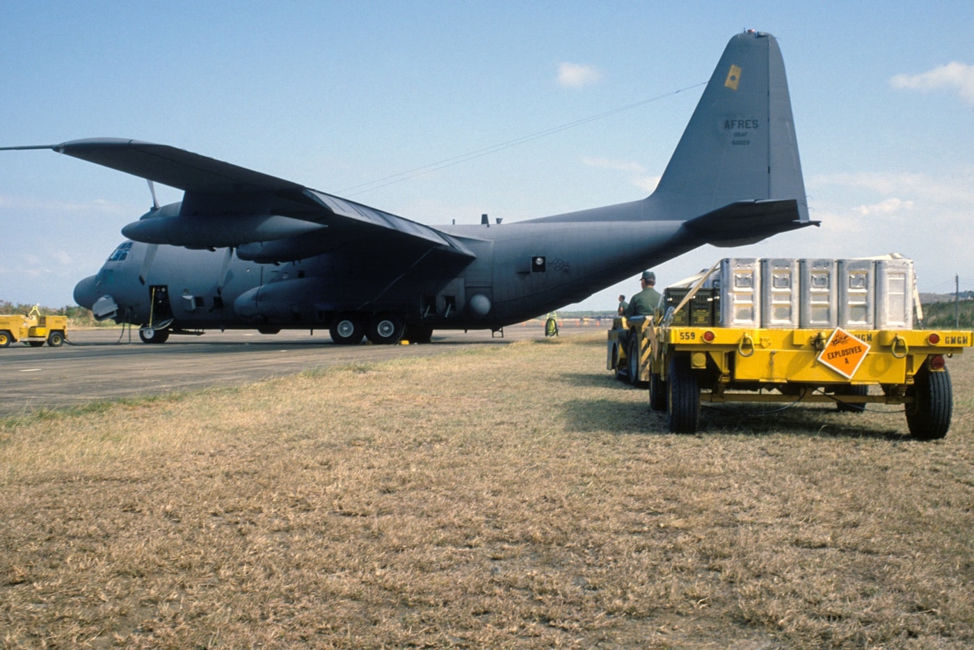 loading ammo into a ac-130