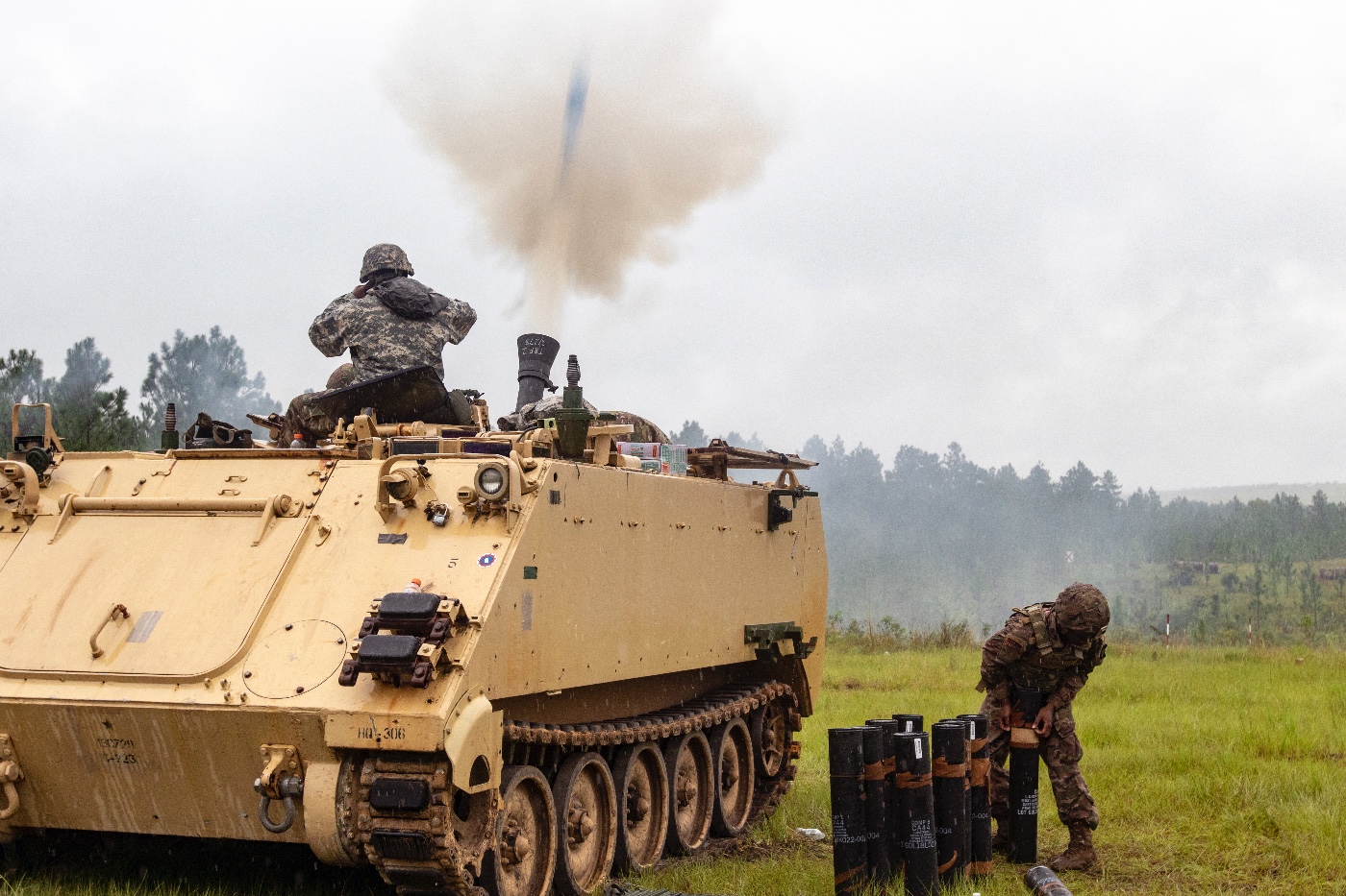 m113 mortar carrier