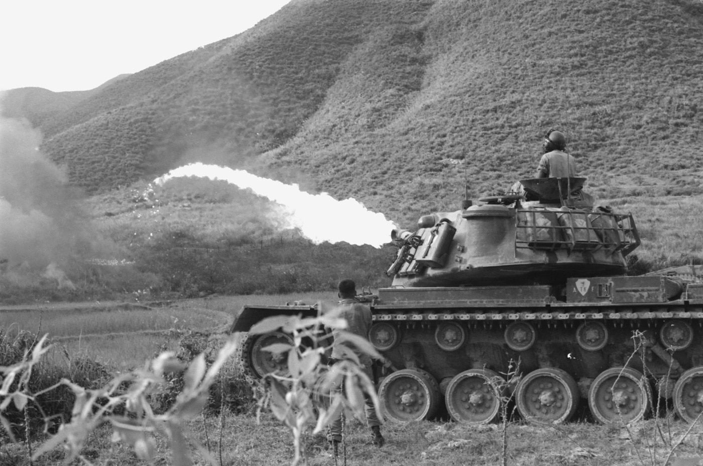 m67 flamethrower tank in vietnam