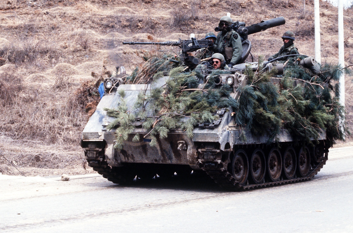 us army m113 in south korea