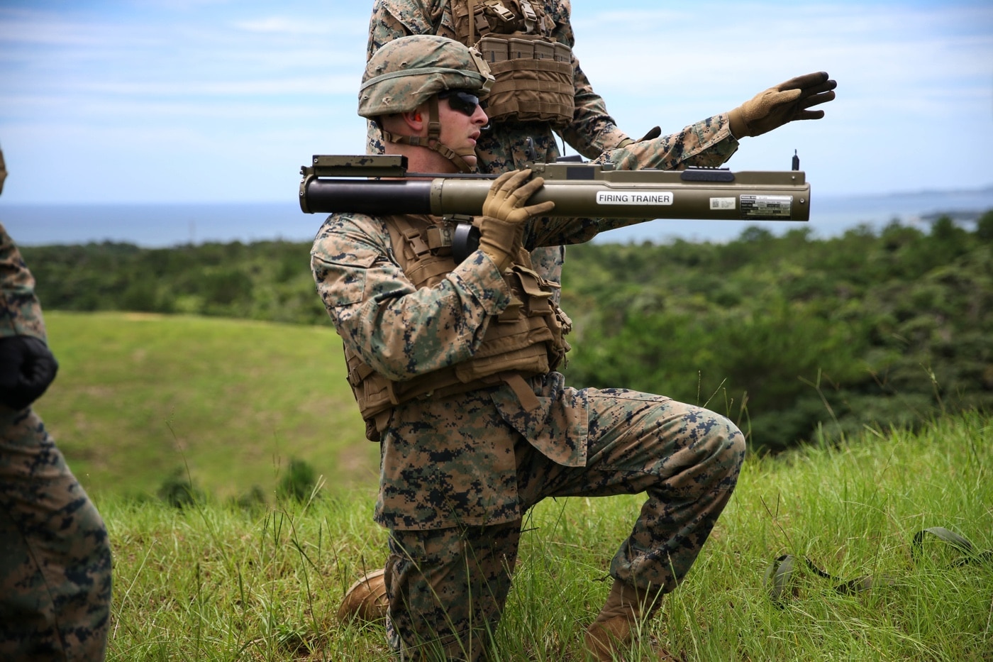 us marine training with m72 law