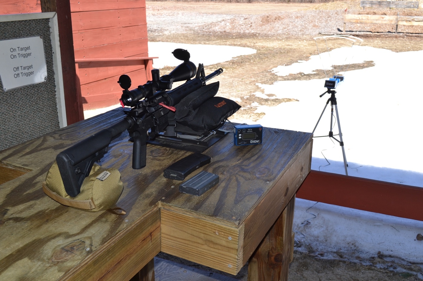 accuracy testing the saint b5 m-lok rifle