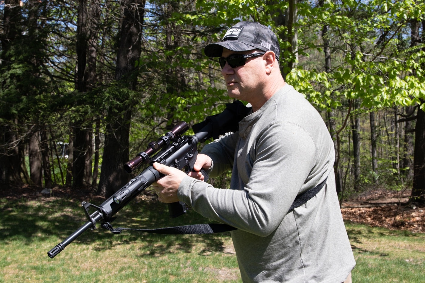 author evaluating the reliability of the saint b5 m-lok