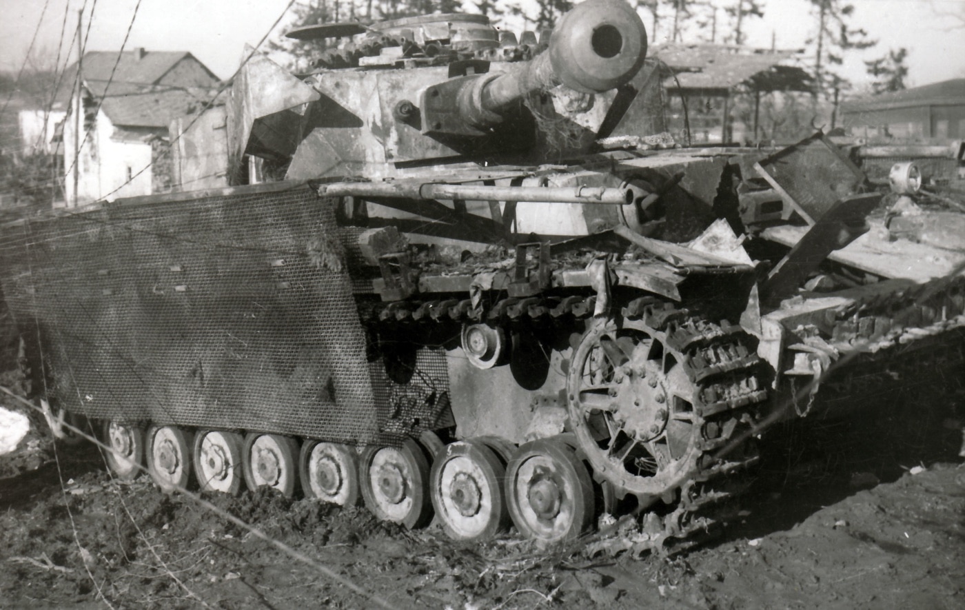 pz iv tank late model skirts