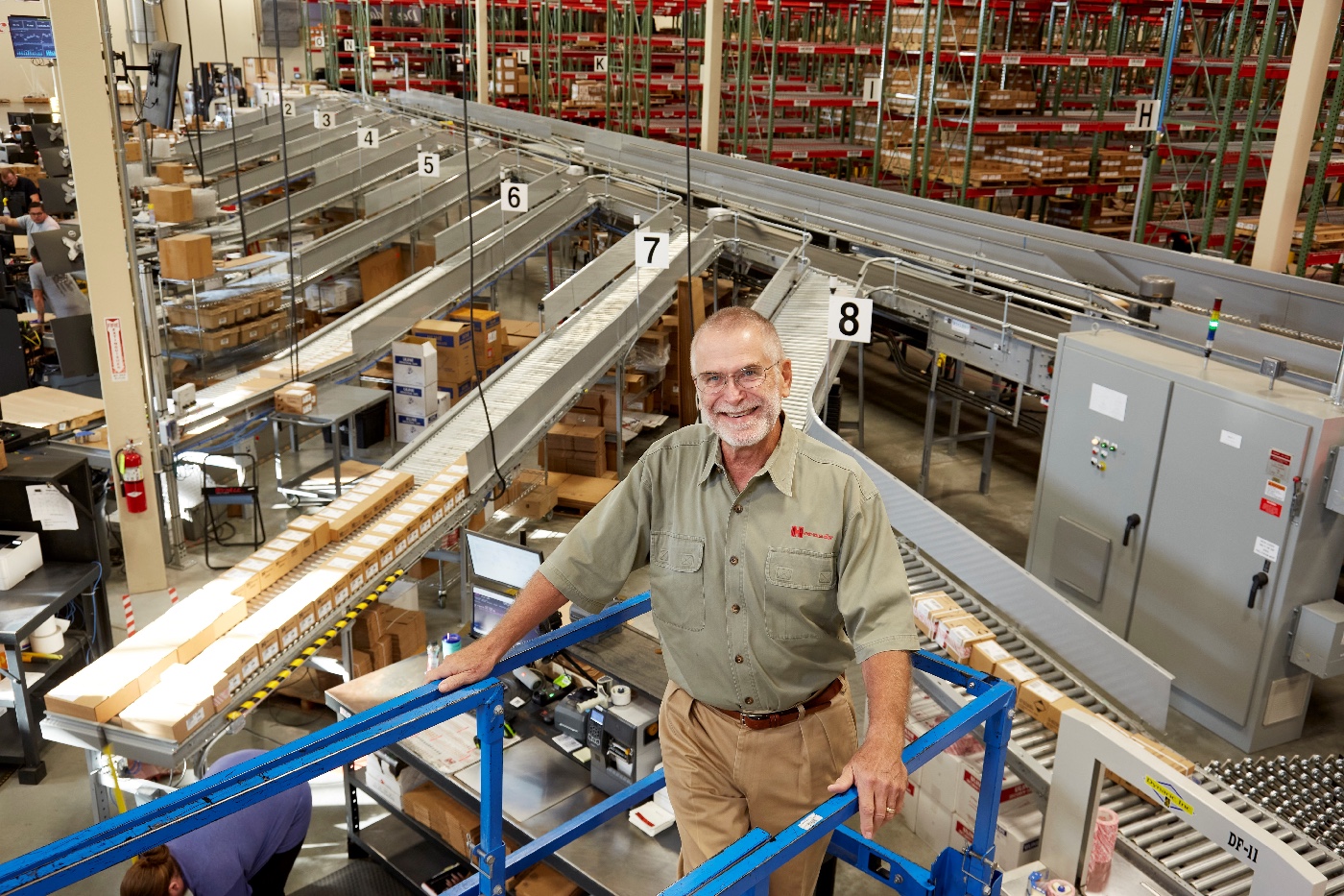steve hornady in west warehouse