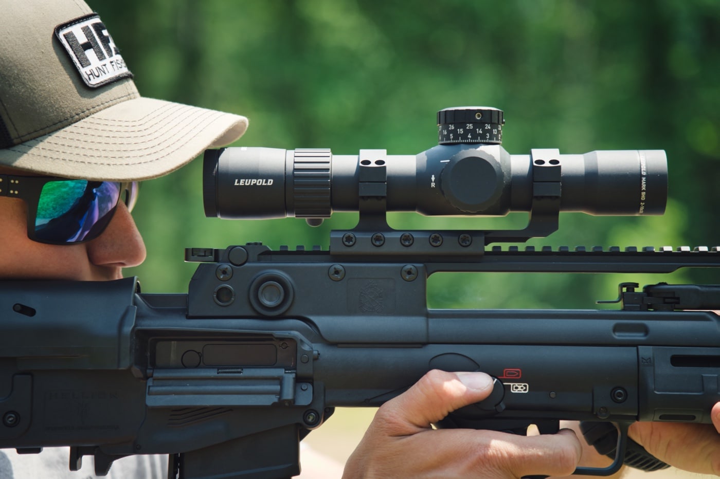 testing the leupold 5hd 2-10x scope