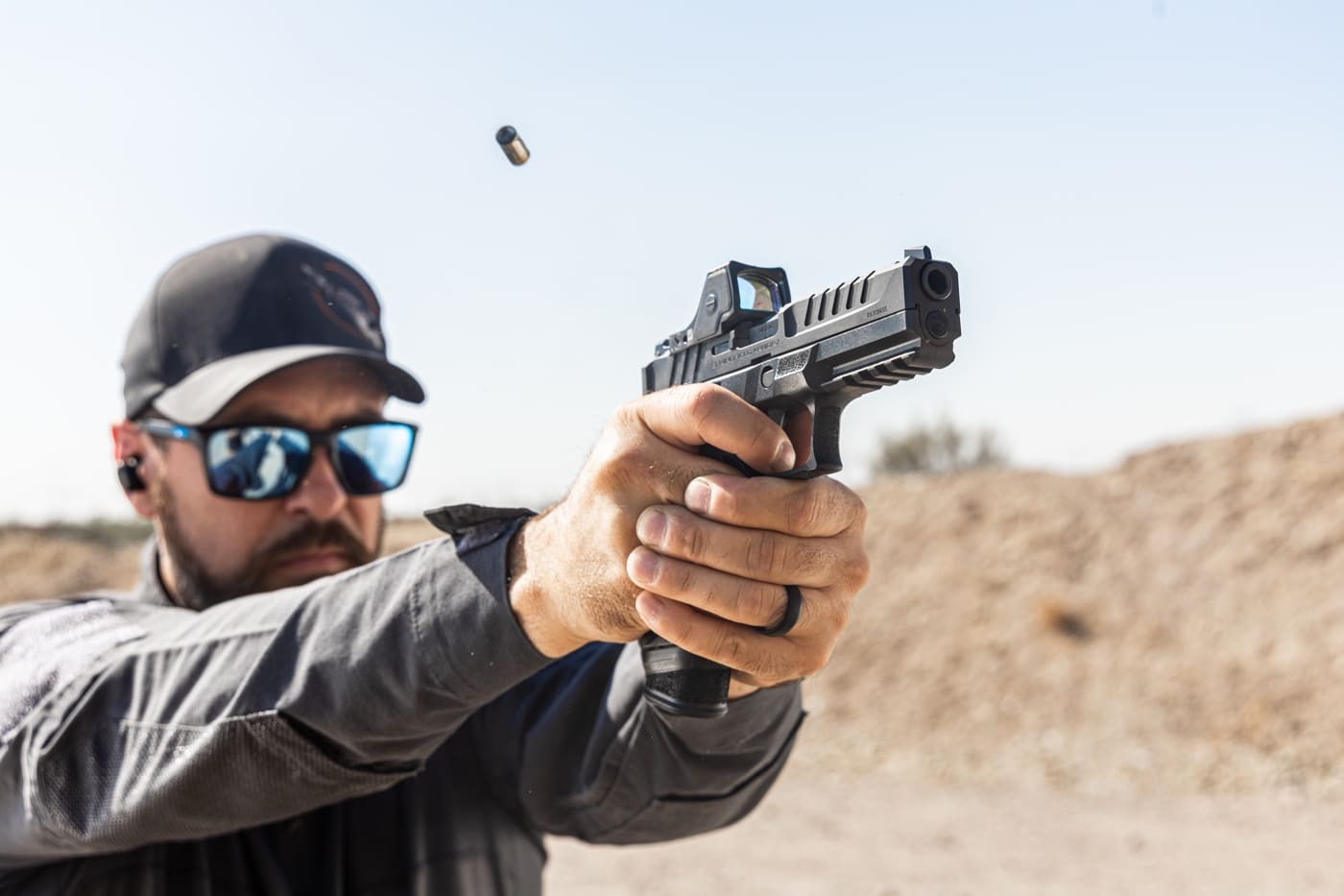 testing the trijicon rmr hd on the echelon pistol