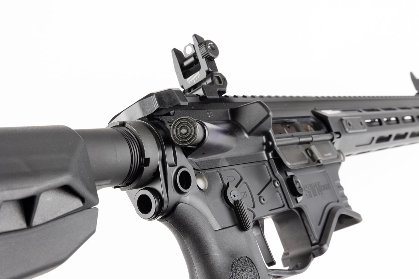 forward assist on commercial ar-15 rifle