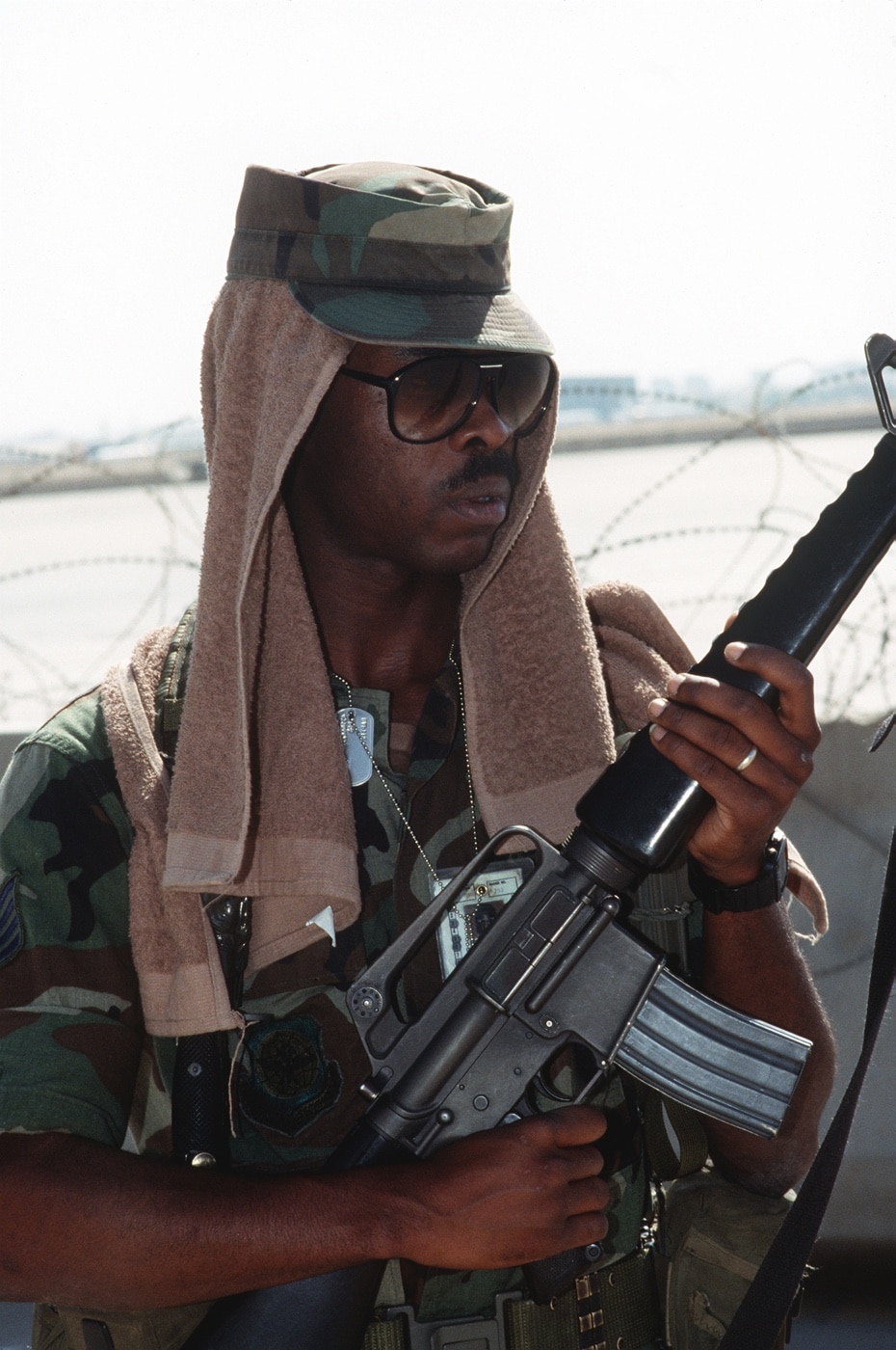 m16 without forward assist in desert storm