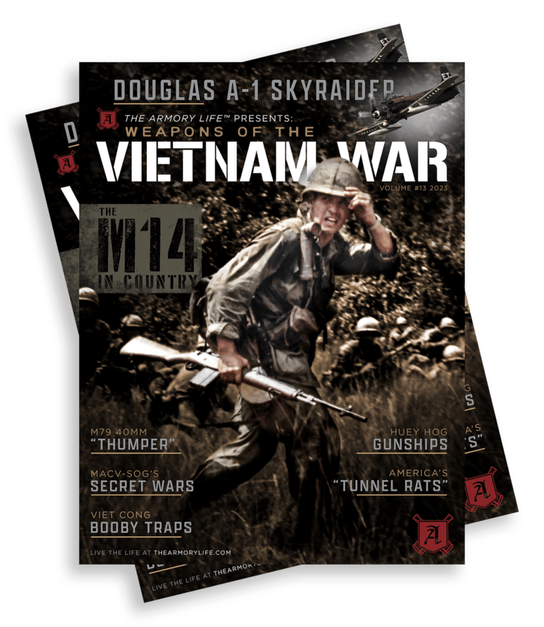 Cover for The Armory Life Digital Magazine Volume 13: Weapons of the Vietnam War