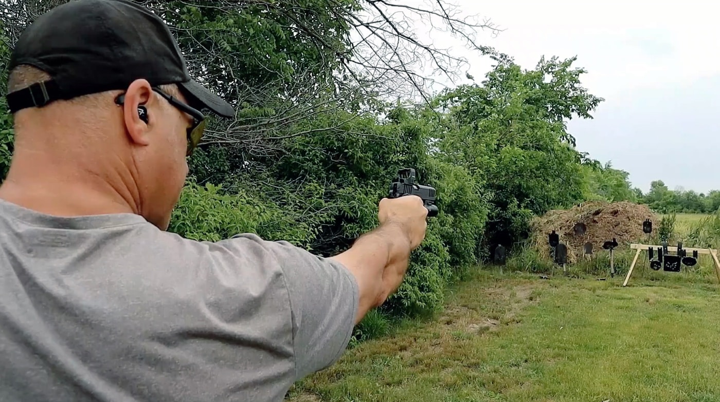 testing the bushnell rxm-300 on the range