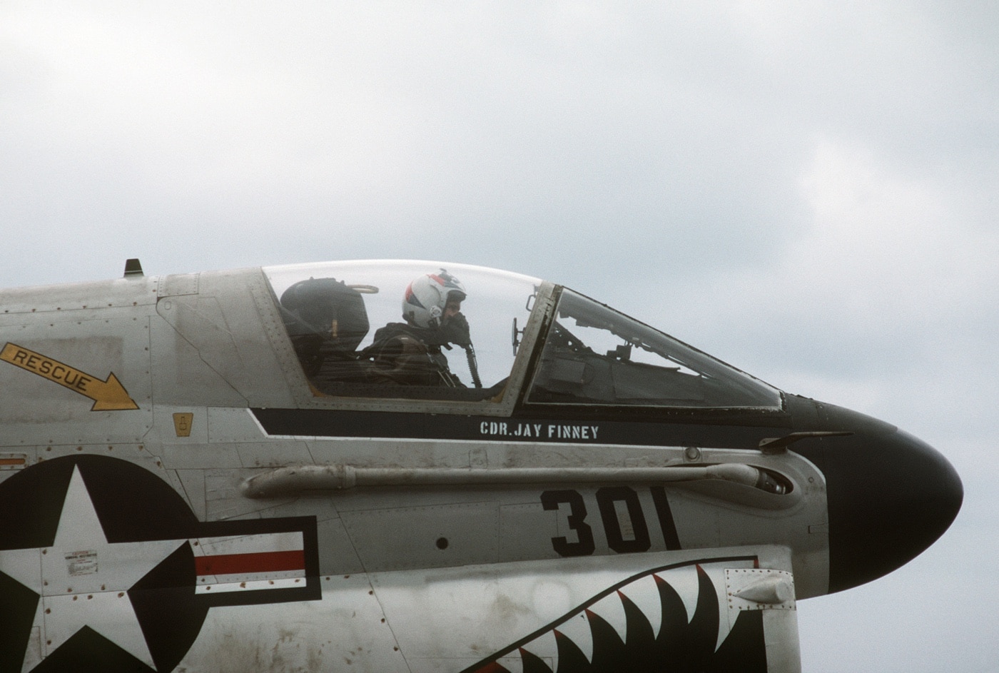 a-7 corsair ii lands on uss midway