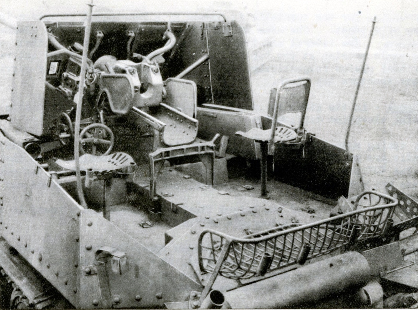 crew compartment of marder iii