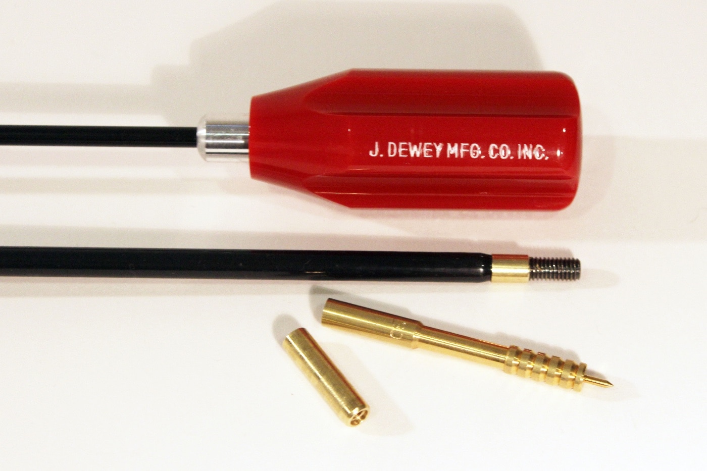 dewey coated rod and brass jag