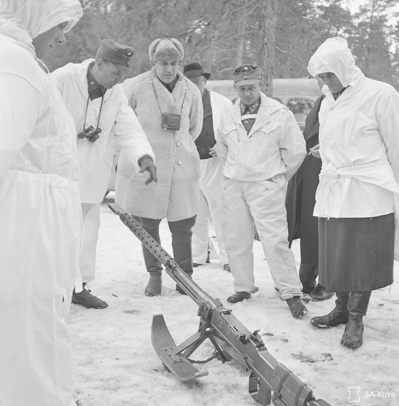 lahti l-39 rifle demonstrated to command staff